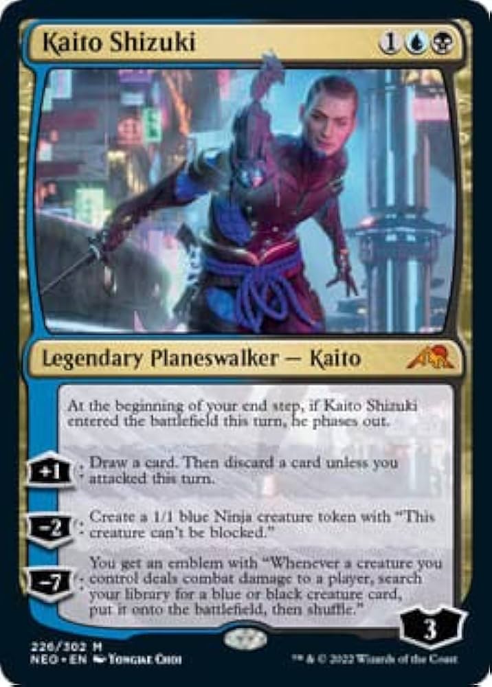 Amazon.com: Magic: the Gathering - Kaito Shizuki (226